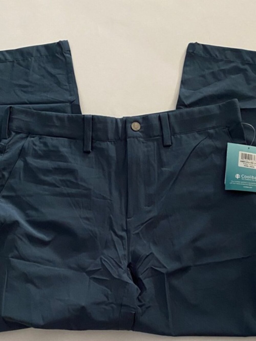 Coolibar Men’s Golf Travel Pants UPF 50+ Avalos Pants NWT Blue size 34 - Picture 10 of 15